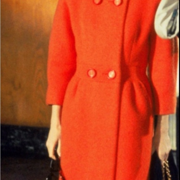 Rachel Comey bright orange (red) wool coat - Picture 9 of 9